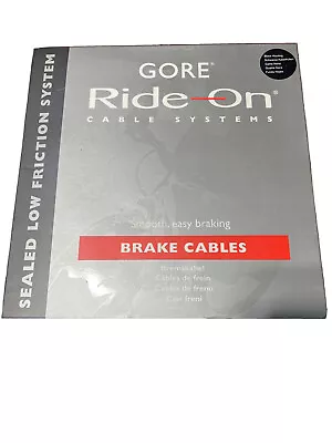 $27.50 • Buy Gore Ride-On Professional Bicycle Bike Brake Cable System Coated 