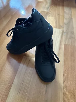 Boys Mckenzie  School Shoes Black Size UK 3 Louis JNR • £20