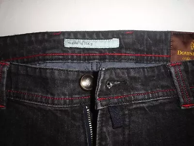 $99 • Buy $599 Mens Jeans Hand Made In Italy DOMENICO VACCA SIZE EU 56 US 38 SLIM FIT