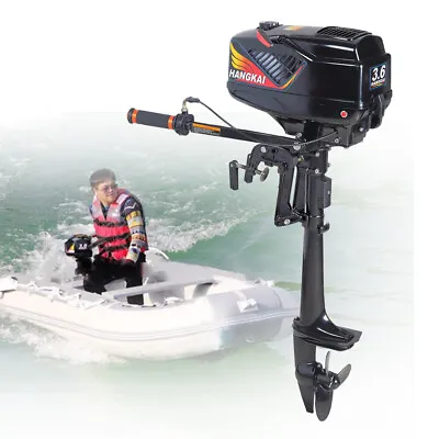 3.6HP 2-Stroke Heavy Duty Outboard Motor Boat Engine CDI &Water Cooling System • $246