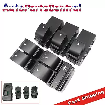 4PCS For Chevy Silverado GMC Sierra 1500 2500 HD 3500 HD 07-13 Window Switch NEW • $31.81