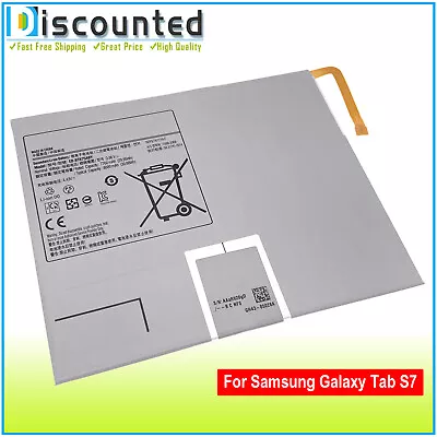 EB-BT875ABY Battery For Samsung Galaxy Tab S7 11  SM-T870 SM-T870NZNAXAR 8000mAh • $18.49