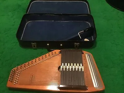 Vintage - Oscar Schmidt Autoharp 15 Chord 36 String With Case • $117