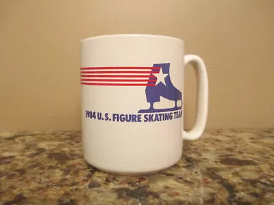 Vintage Maxwell House 1984 U.S. Olympic Figure Skating Team Ceramic Coffee Mug • $15