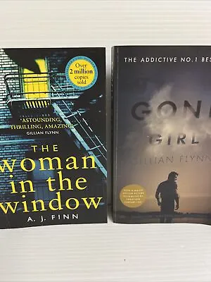 $16.95 • Buy Thriller Books X 2: Gone Girl & The Woman In The Window (Paperback Fiction)