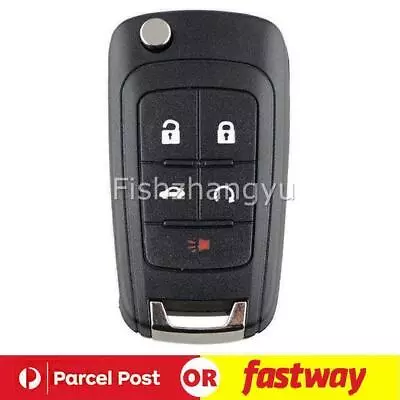 Fits HOLDEN COMMODORE VF 5 Button Remote Flip Key Blank Shell/Case/Enclosure OZ • $11.49