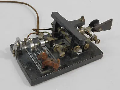 McElroy Mac Key Deluxe Vintage Ham Radio Telegraph Key Bug (SN 362 Nice) • $245