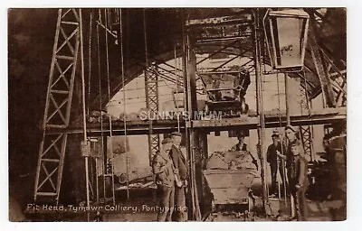 £12 • Buy Wales, Pontypridd, Tymawr Colliery, Pit Head, Miners