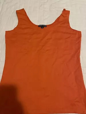 A’nue Ligne Tank Top-Orange • $10