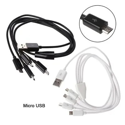 USB 2.0 A Male To 4 Micro USB Male Y Splitter Cable For • $7.24
