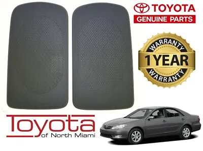 Genuine Toyota Camry 2002-2006 Rear Speaker Grill Cover Gray OEM 04007-521AA-B0 • $25.99