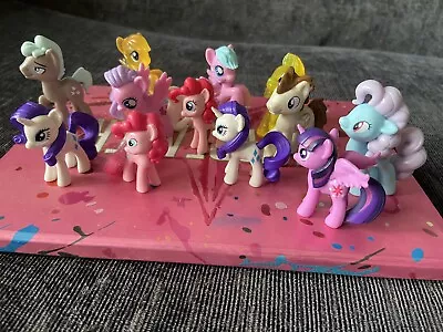 12 X My Little Pony G4 G5 Small Figures / Cake Topper VGC MLP Bundle Lot Set • £9.99