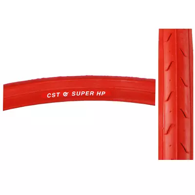 CST Bicycle C740 Super HP Tire 700x28c RED Road Fixed Gear Single Speed Bike • $28.33