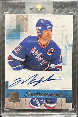 MARK MESSIER Auto 2010-11 The Cup Enshrinements 22/50 SIGNED NEW YORK RANGERS • $200