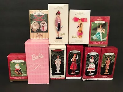 BARBIE ORNAMENT Dolls Of The World Roman Holiday Millennium Bride Shoe BS Lot 10 • $79.99