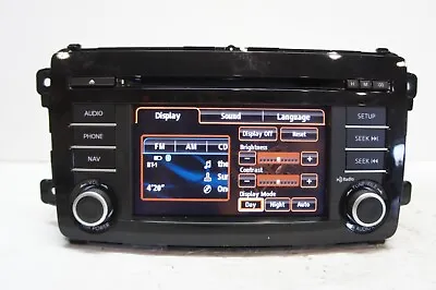 Mazda CX9 2013 - CD Touch Screen Navigation Radio OEM TK22-66-DV0 *A7565 • $74.40
