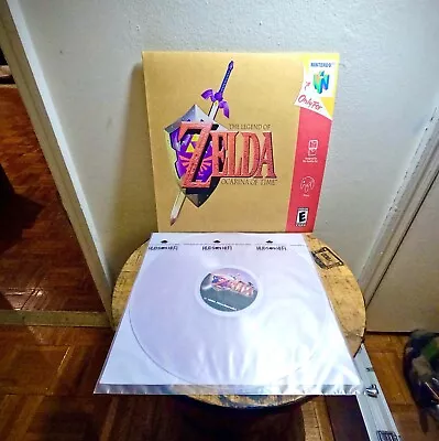 The Legend Of Zelda Ocarina Of Time Nintendo N64 Soundtrack Vinyl Record • $49.99