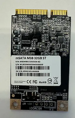 32GB MSATA 32GB Part # MB3MB0132G025N-BD - Pulled From New Units • $8.80