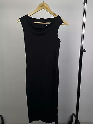 Versus Gianni Versace Vintage Black Dress Size 28 / 42 • $100