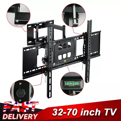 TV Wall Bracket Mount Swivel Tilt For 32 40 42 46 50 55 60 70  TVs Full Motion • £25.99