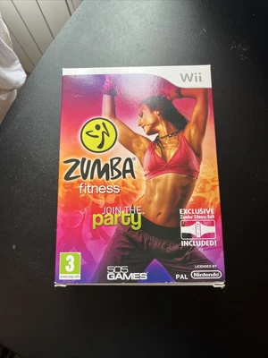 £6.95 • Buy Boxed Zumba Fitness Join The Party Nintendo Wii Game + Belt Complete