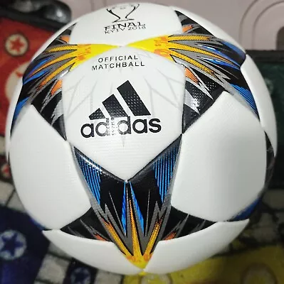 UEFA Champions League Finale Kyiv Soccer Official Match Ball 2018 Size 5 • $27.98