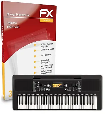 AtFoliX 3x Screen Protection Film For Yamaha PSR-E363 Matt&shockproof • £11.39