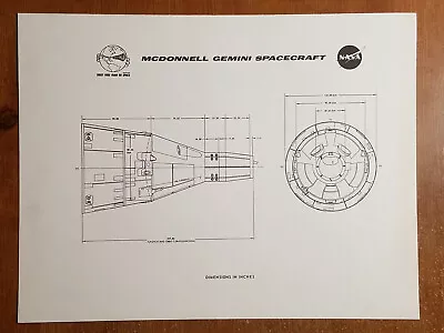  Mercury Gemini F-4 Phantom II Schematic Drawings McDonnell • $14.99