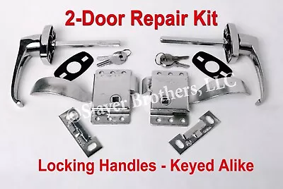 Left & Right Door Repair Kits - Tractors Heavy Equipment Other Off-road Uses! • $88.99