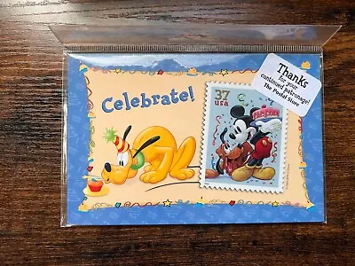 Mickey Mouse Celebrate Birthday Post Card Set USPS SEALED • $10