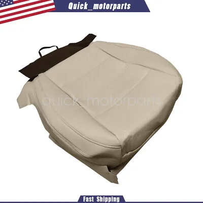 New Driver Perforated Leather Bottom Seat Cover TAN For 2015-2019 Subaru Outback • $79.99