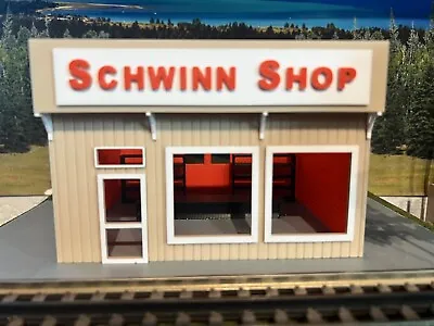 O Scale Schwinn Bike Shop Building Kit W/ Interior • $39.99