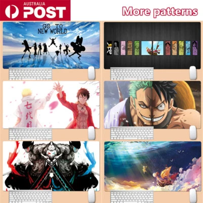 $32.99 • Buy One Piece Luffy Anime Pad Large Table Mat Desk Mouse Pad Laptop Desktop Mousepad