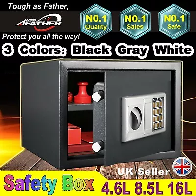 £43.90 • Buy Safe Security Box Home Storage Tamper-proof Chest Fireproof Lock Resistant Store
