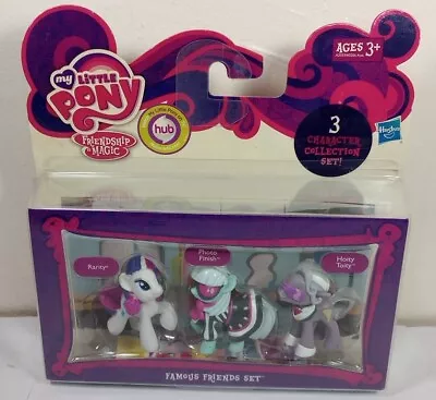 2012 My Little Pony Friendship Is Magic Famous Friends Set New In Box • $13.99