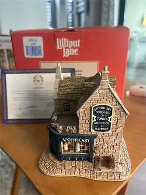 Apothecary. Lilliput Victorian Shops.  Box Deed. Mint. 1997.  • £82.04