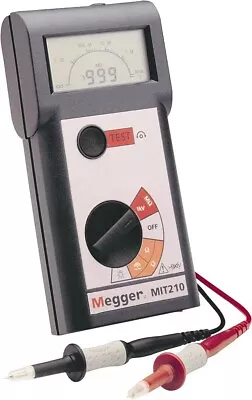 Megger Mit210 Battery Operated Megohmmeter1000Vdc • $450