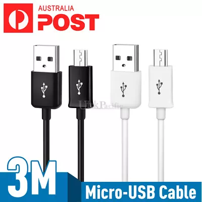 Long Data Charging Micro USB Cable For Samsung Galaxy Tab S2 A E S6 S7 EDGE • $4.75