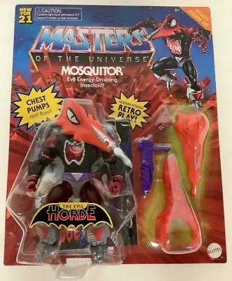 NEW Mattel GYY33 Masters Of The Universe Origins Deluxe MOSQUITOR Action Figure • $31.30