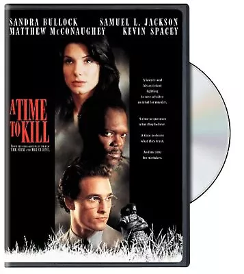 A Time To Kill On DVD With Sandra Bullock Drama Movie Good E81 • $6.56