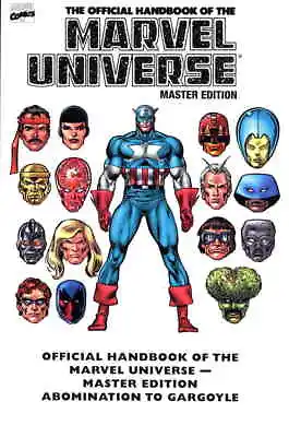 Essential Official Handbook Of The Marvel Universe-Master Edition TPB #1 VF; Mar • $74.99