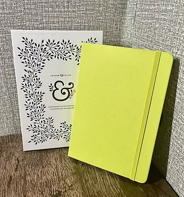 NIB Archer & Olive A5 LIME GREEN Dot Grid Notebook Journal - Small Defect • $18