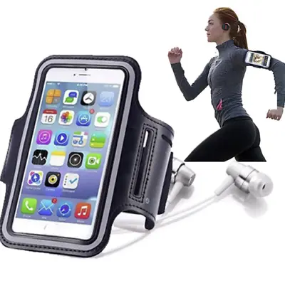 Waterproof Running Armband Holder Phone Case Touchscreen For IPhone 6 7 8 11 12 • £4.25