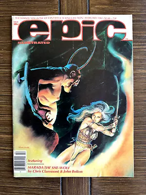 Epic Illustrated #10 .. Fn/vf .. Marvel Comics • $25