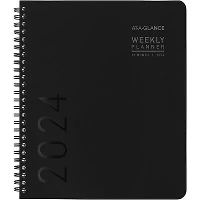 AT-A-GLANCE Contemporary Lite 2024 Weekly Monthly Planner Black Medium 7 X 8 34 • $16.80