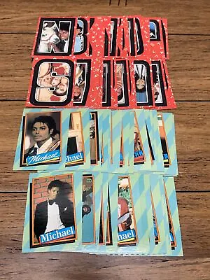 1984 Topps Michael Jackson STICKER Card & Trading Card Lot Vintage CV JD • $23