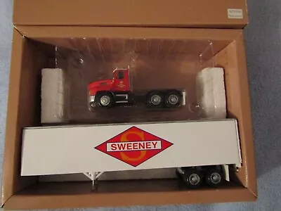 DCP; PEM Mack CH600 'SWEENEY  W/Van Trailer; 1/64; Very Good Condition! • $65