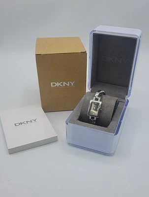 £20 • Buy Ladies DKNY NY 3384 Silver Watch With Box