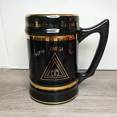 Vintage Indiana Institute Of Technology W.C. Bunting Co. Black Beer Stein/Mug  • $14.99