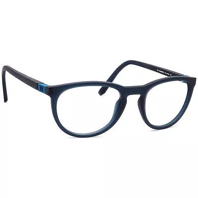 Morel Eyeglasses Oga 8204O BB021 Matte Dark Blue Panto Frame France 51[]20 140 • $99.99